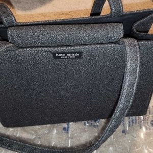 Kate Spade vintage totebag grey wool.